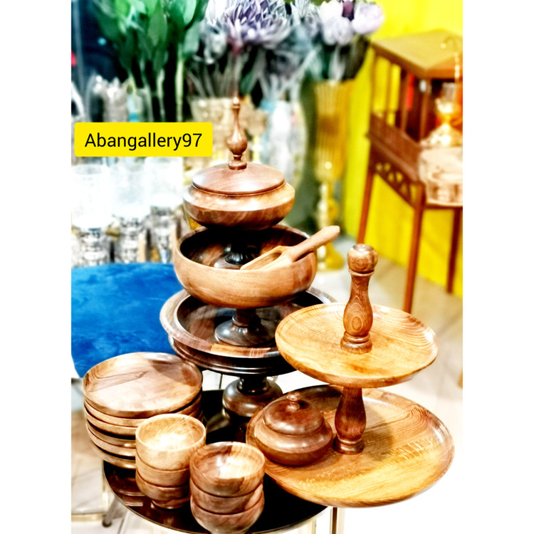 سرویس پذیرایی چوبی
