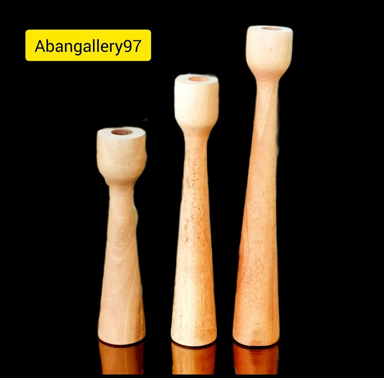 جا شمعی 3سایز گردو