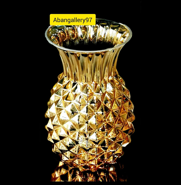 گلدان شیشه ای آناناسی