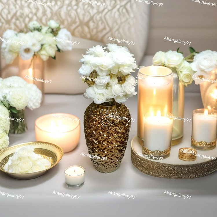 گلدان شیشه ای درجه1 K