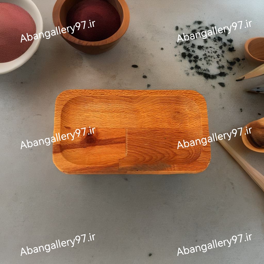سینی مستطیل چوبی درجه یک