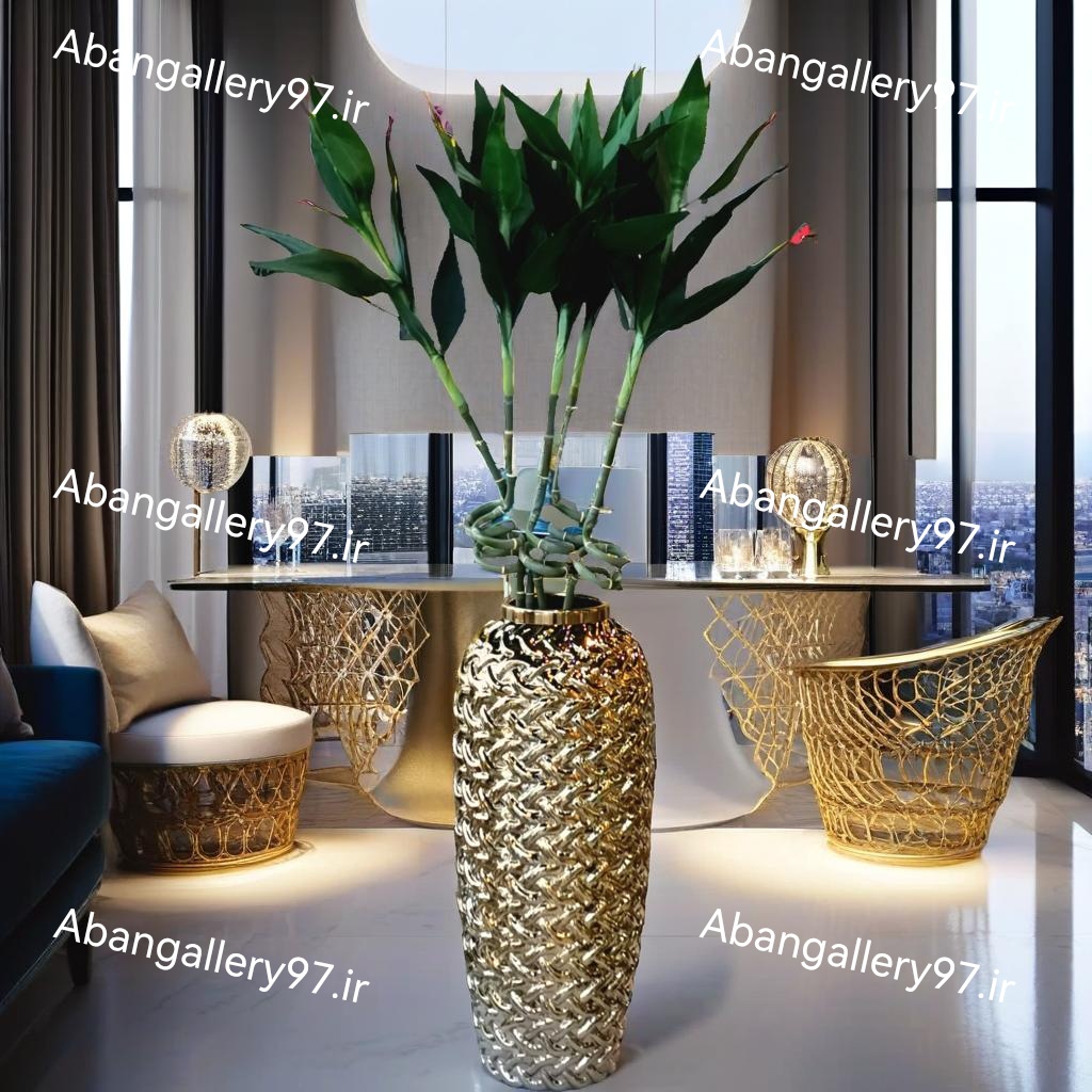 گلدان شیشه ای درجه1 B