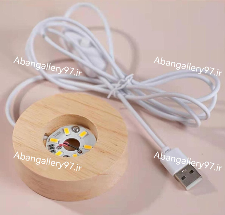 گوی چراغدار سه بعدی کوچک