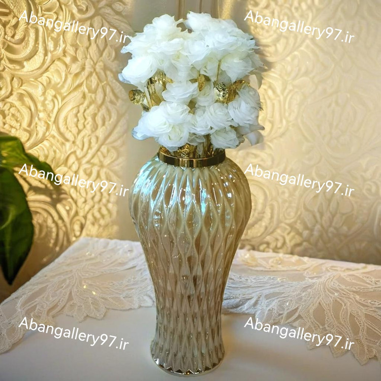 گلدان شیشه ای درجه1 M