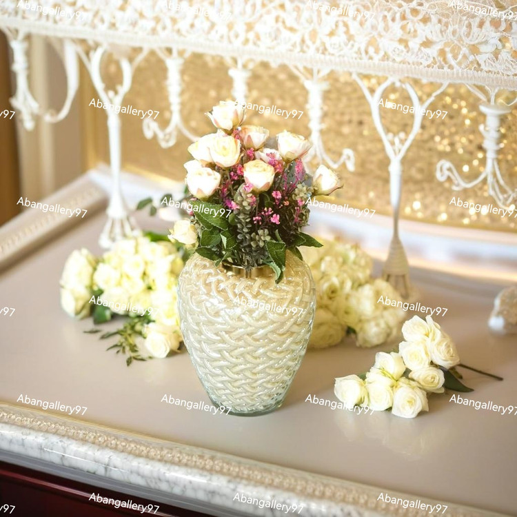 گلدان شیشه ای درجه1 M