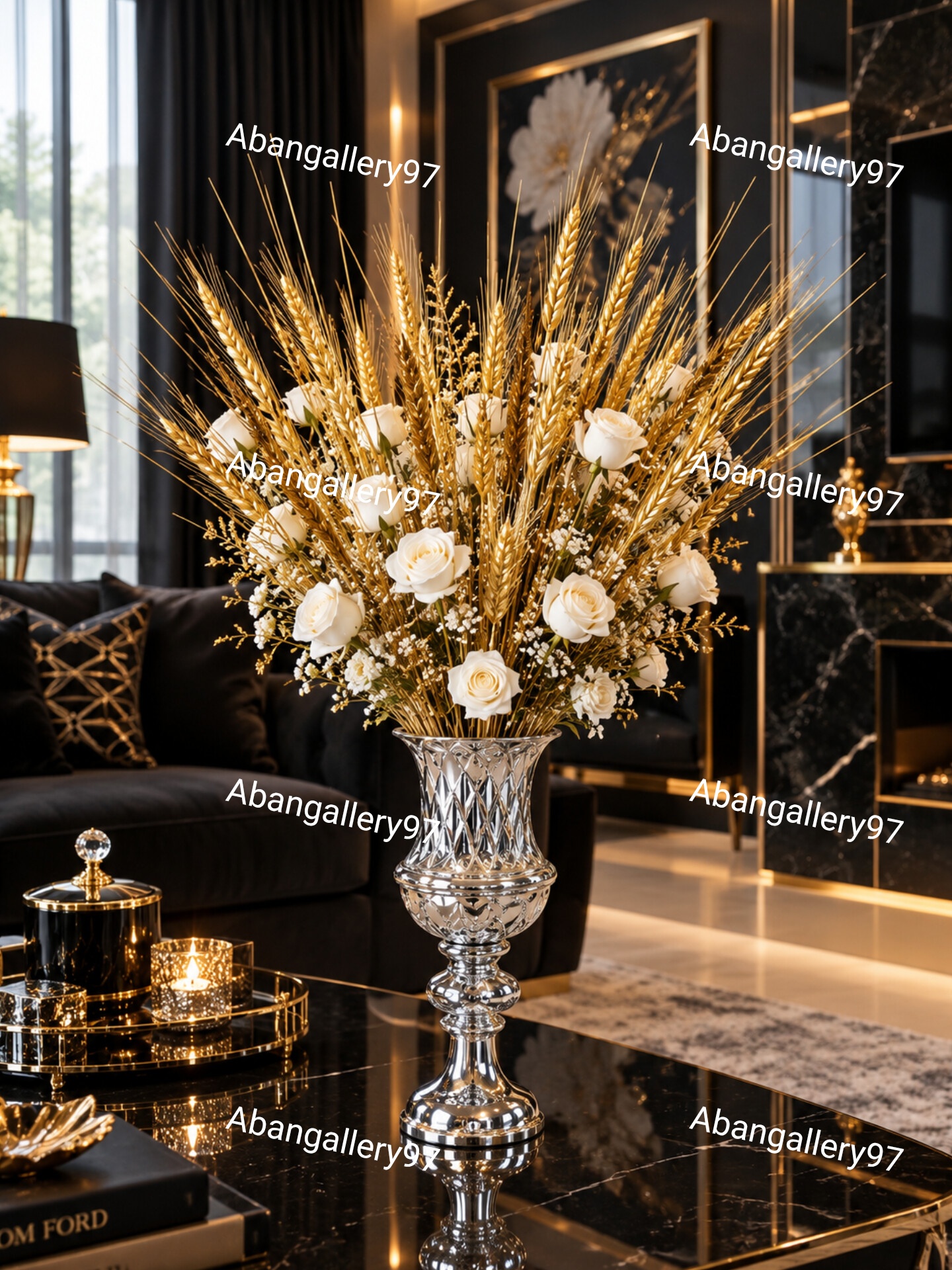 گلدان شیشه ای درجه1